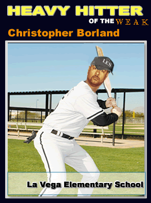 Christopher Borland, La Vega Elementary School